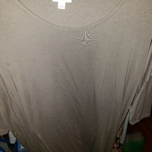 Large Light Gray LuLaRoe Irma